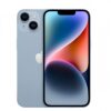 iPhone 14 celeste pantalla
