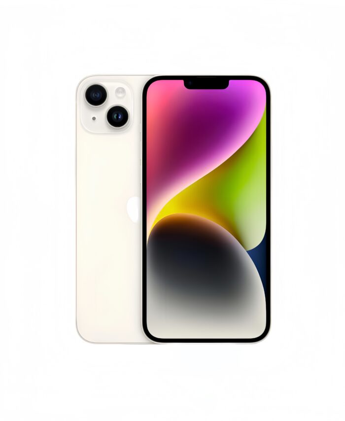 iPhone 14 blanco pantalla