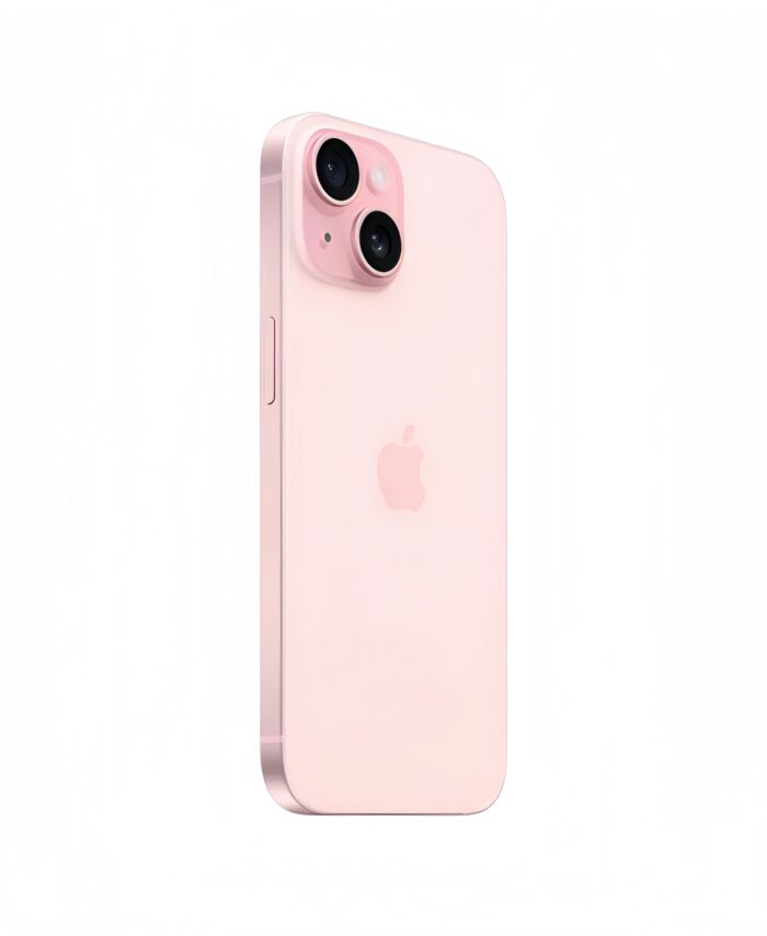 iPhone 15 rosa borde