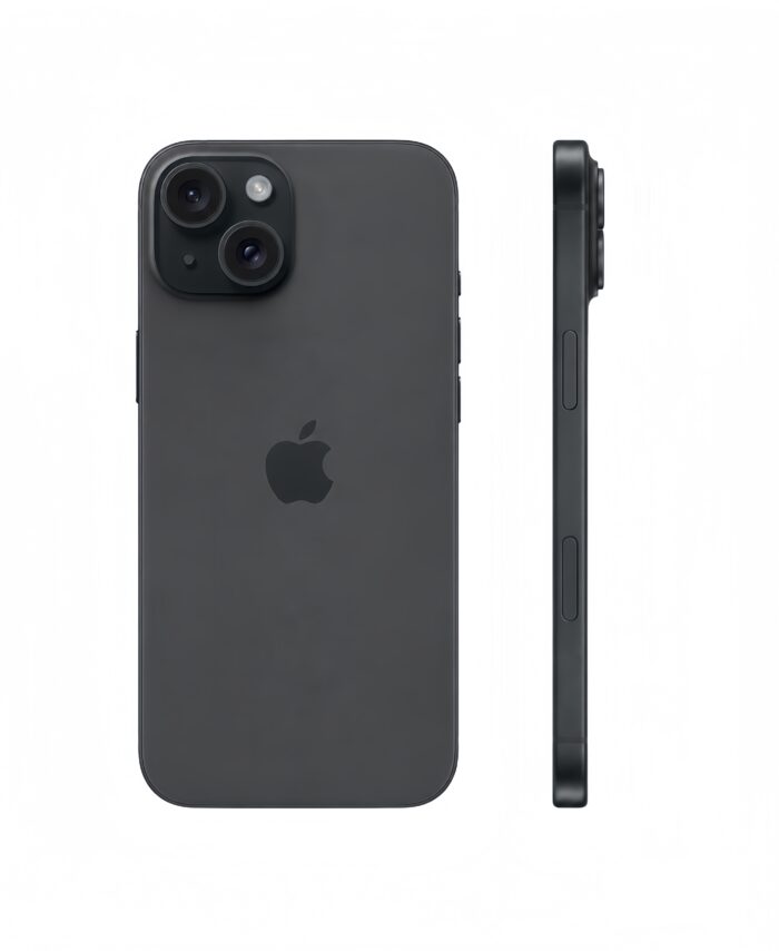 iPhone 15 negro tapa trasera