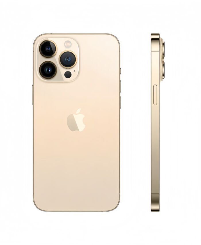 iPhone 13 Pro dorado parte trasera