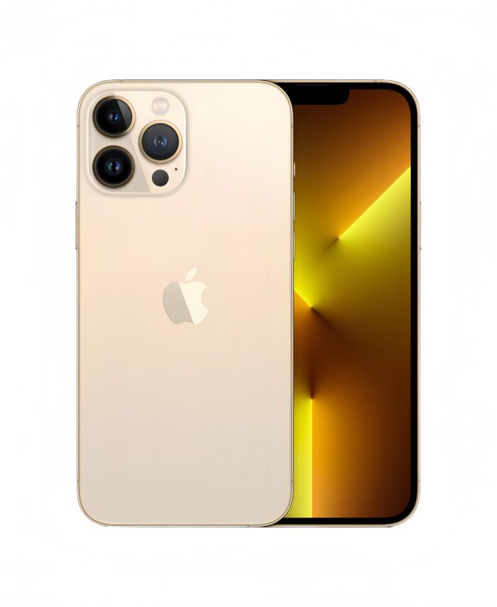 iPhone 13 Pro dorado pantalla