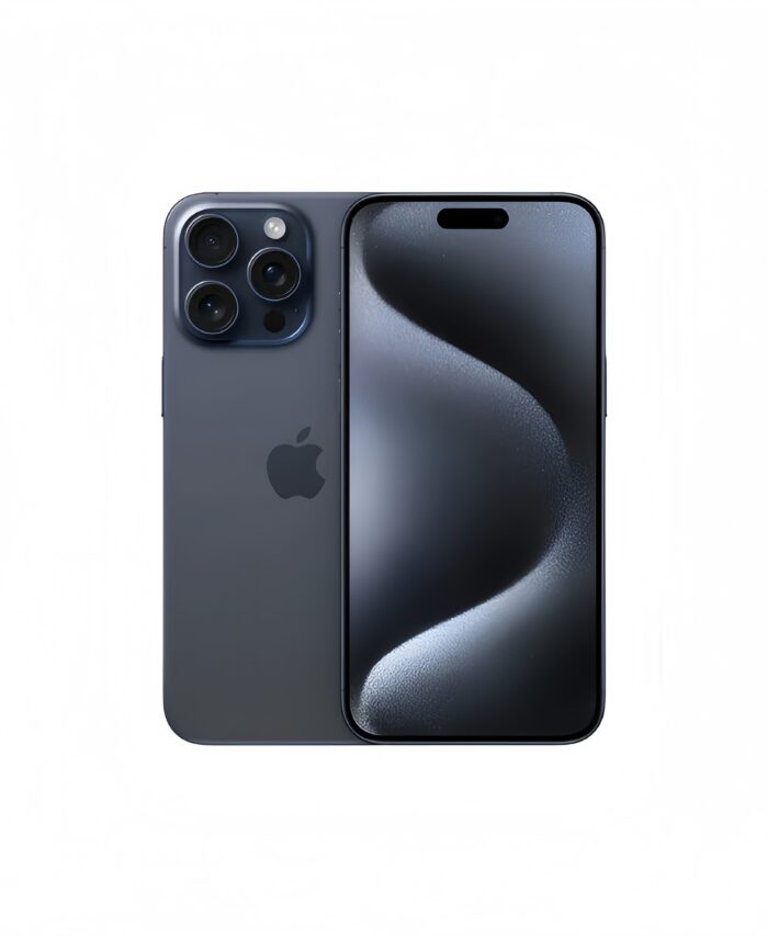 iPhone 15 Pro Max azul pantalla