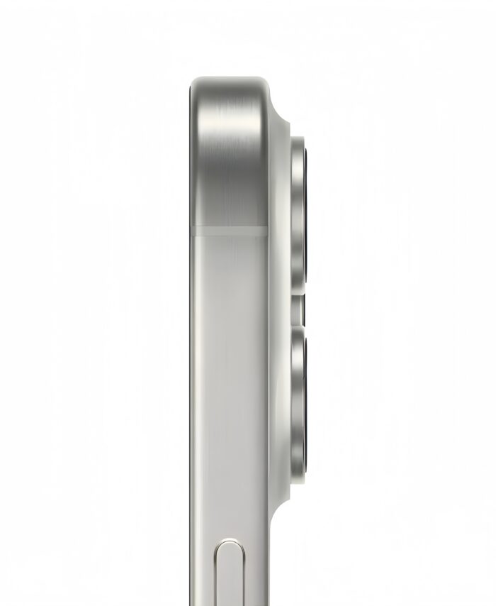 iPhone 15 Pro Max lateral plata