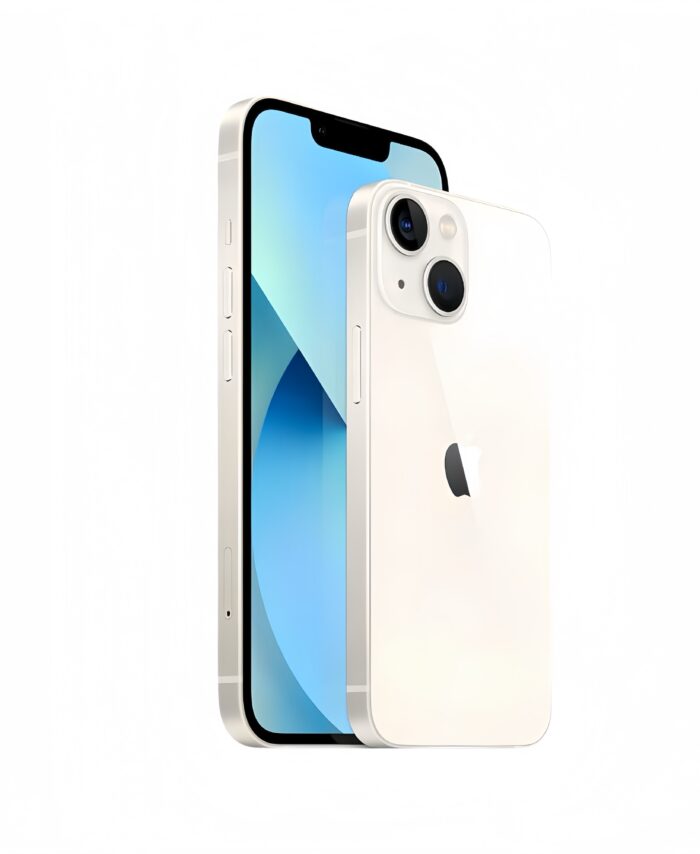 iPhone 13 blanco costado lateral
