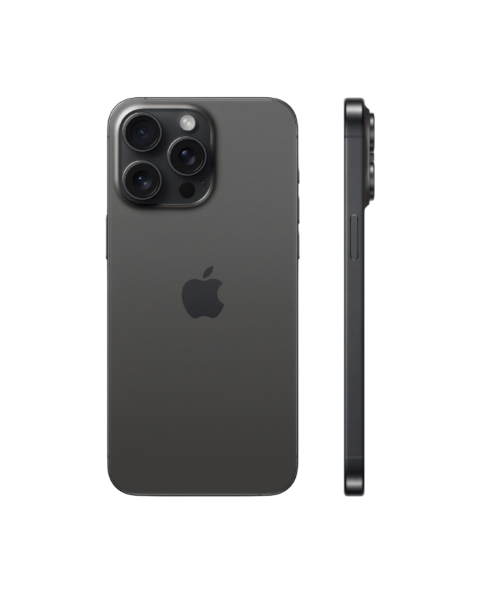 iPhone 15 Pro negro parte trasera