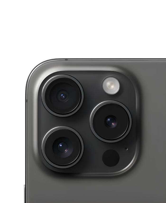 iPhone 15 Pro negro camaras