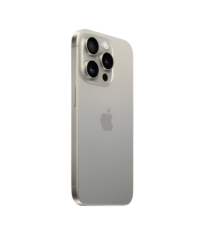 iPhone 15 Pro gris lateral