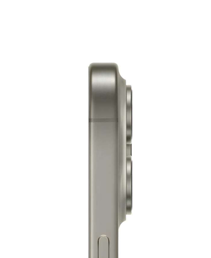 iPhone 15 Pro gris lateral