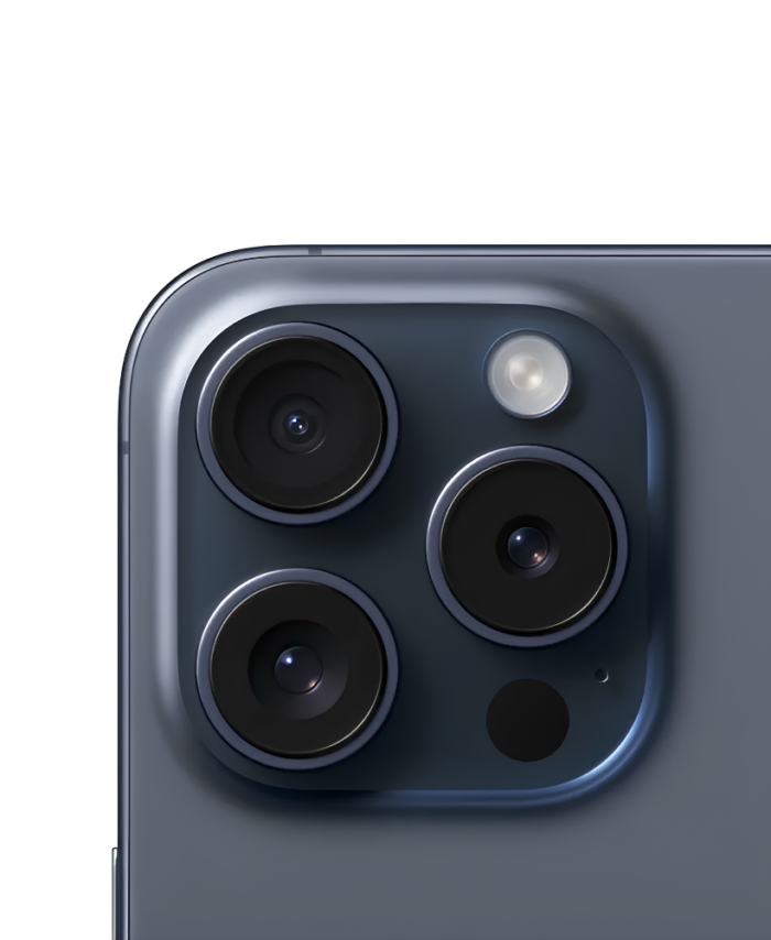 iPhone 15 Pro azul camaras