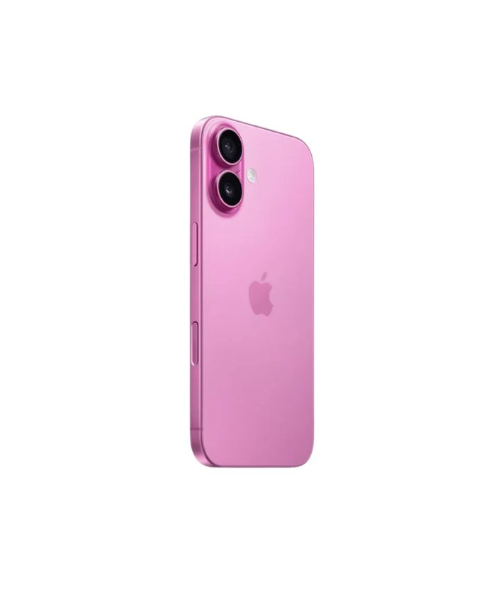 iPhone 16 rosa borde lateral