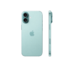 iPhone 16 verde agua parte trasera