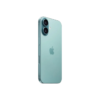 iPhone 16 verde agua borde lateral