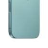 iPhone 16 verde agua zoom borde