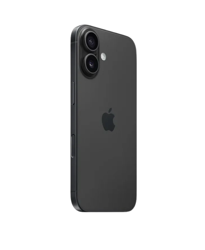 iPhone 16 negro lateral