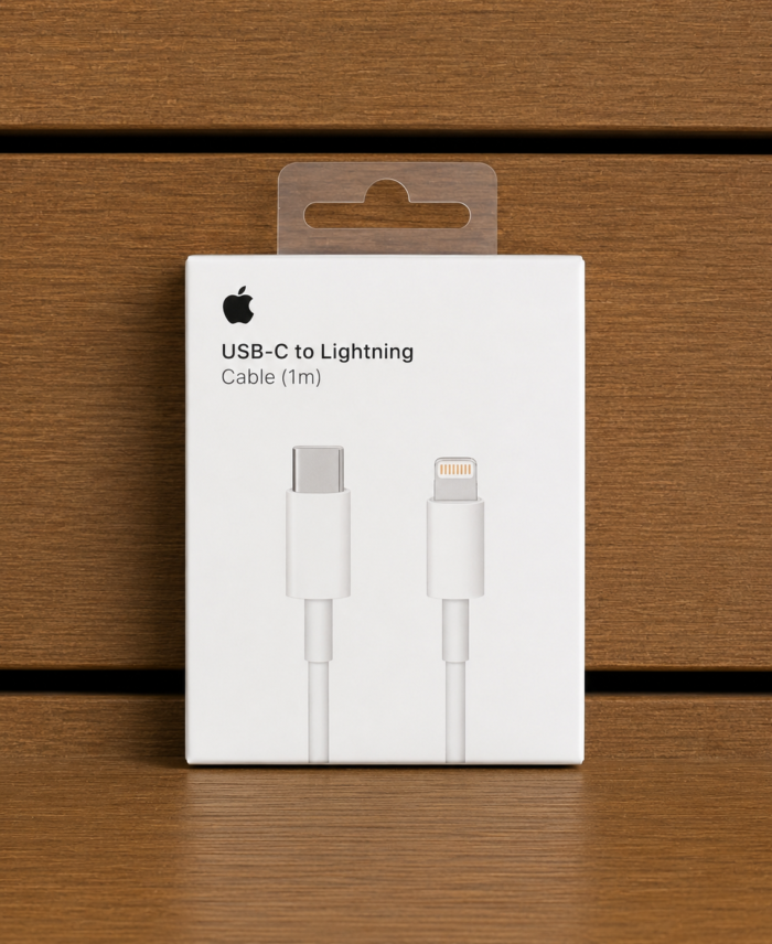 Cable blanco C a Lightning