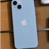 iPhone 14 celeste parte trasera