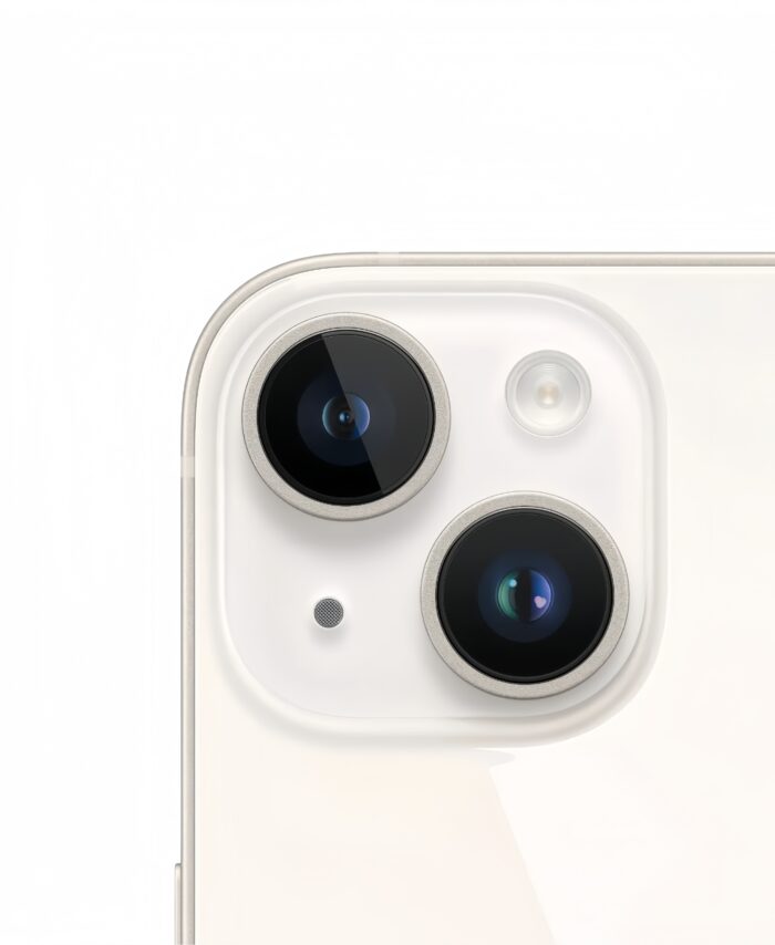 iPhone 14 blanco camaras