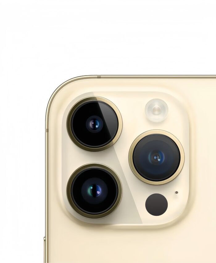 iPhone 14 Pro dorado camaras