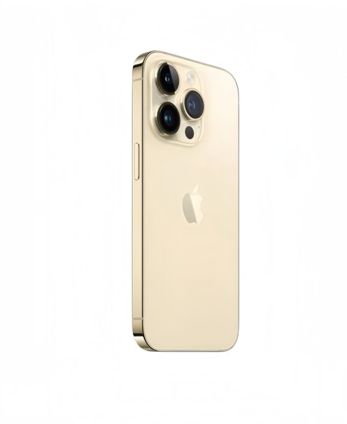 iPhone 14 Pro dorado lateral