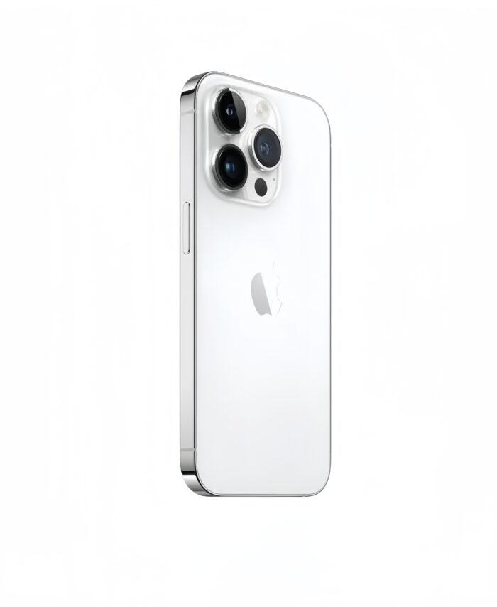 iPhone 14 Pro blanco lateral
