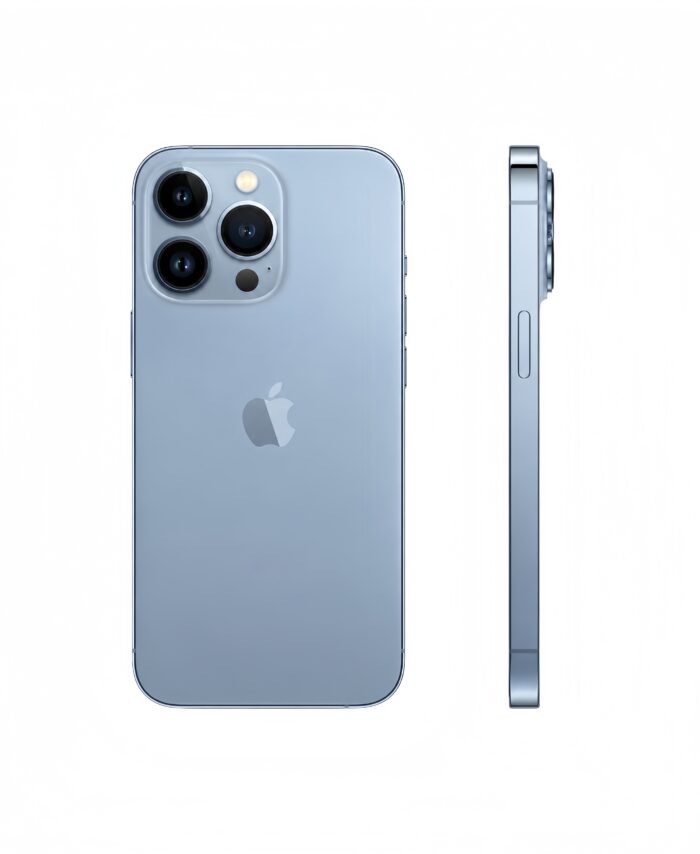 iPhone 13 Pro celeste parte trasera