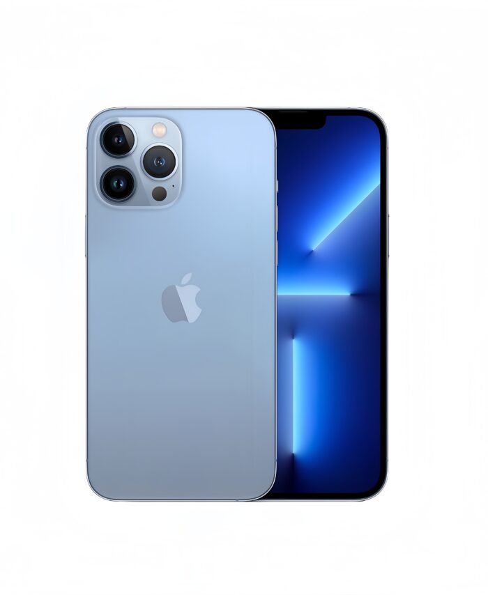 iPhone 13 Pro celeste pantalla