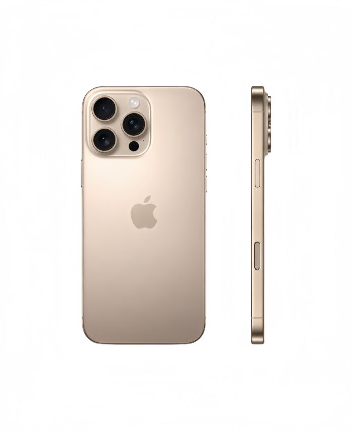 iPhone 16 Pro Max Dorado frente