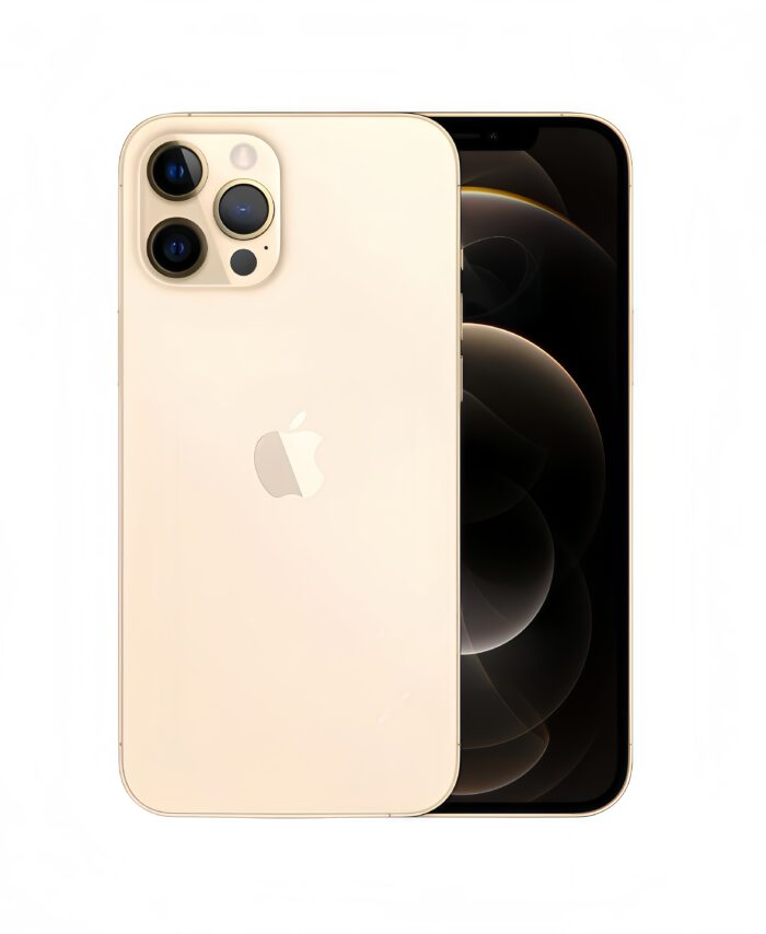 iPhone 12 Pro Max dorado pantalla