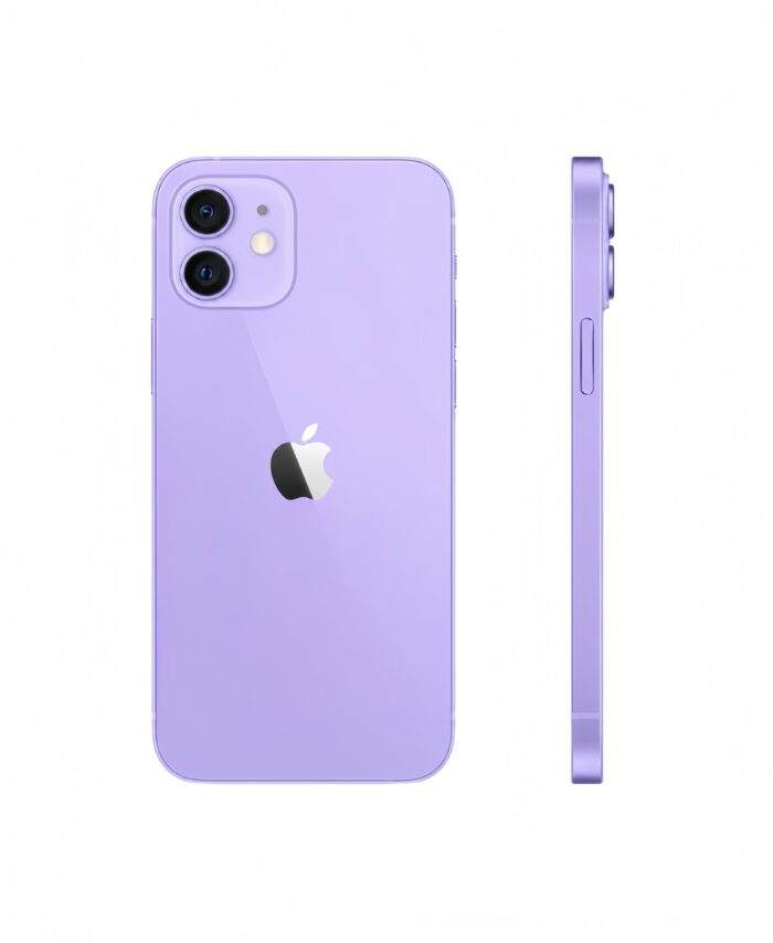 iPhone 12 lila tapa trasera