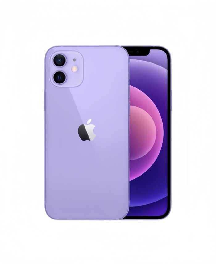 iPhone 12 lila tapa trasera