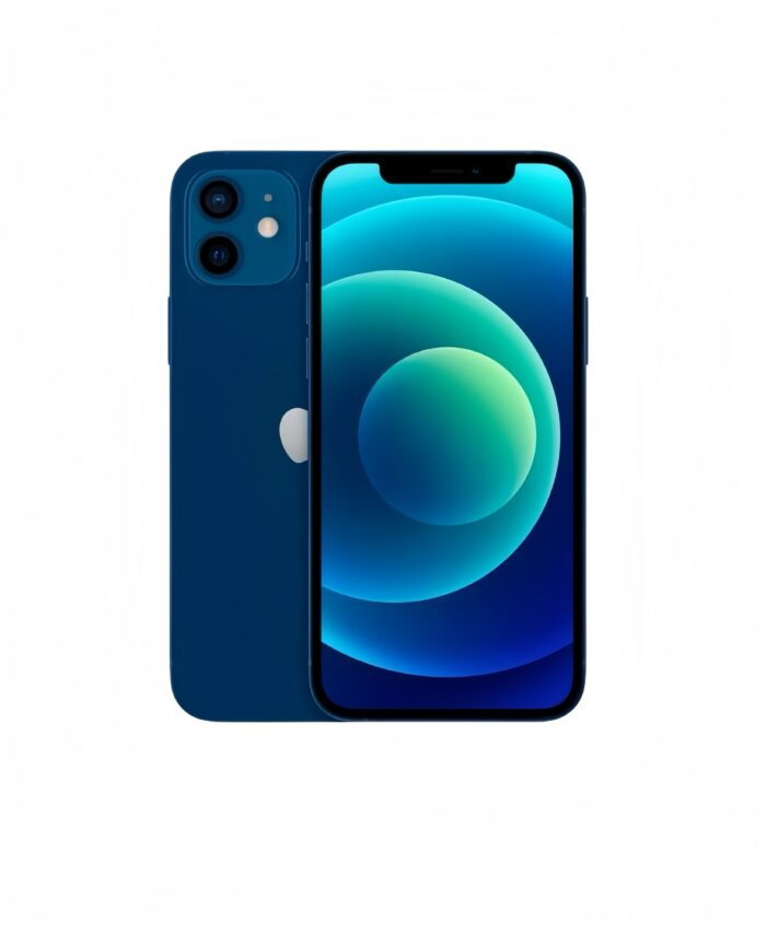 iPhone 12 azul pantalla