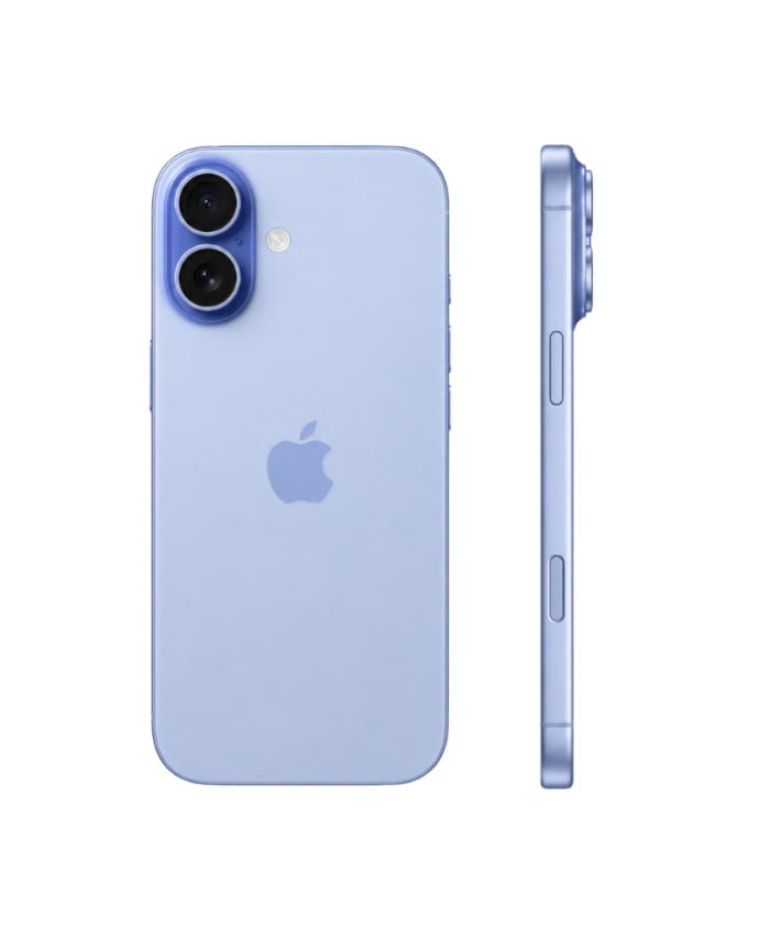 iPhone 17 azul parte trasera