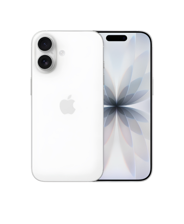 iPhone 17 blanco pantalla