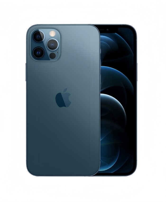iPhone 12 Pro Max azul tapa trasera