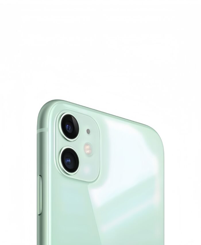 iPhone 11 verde costado