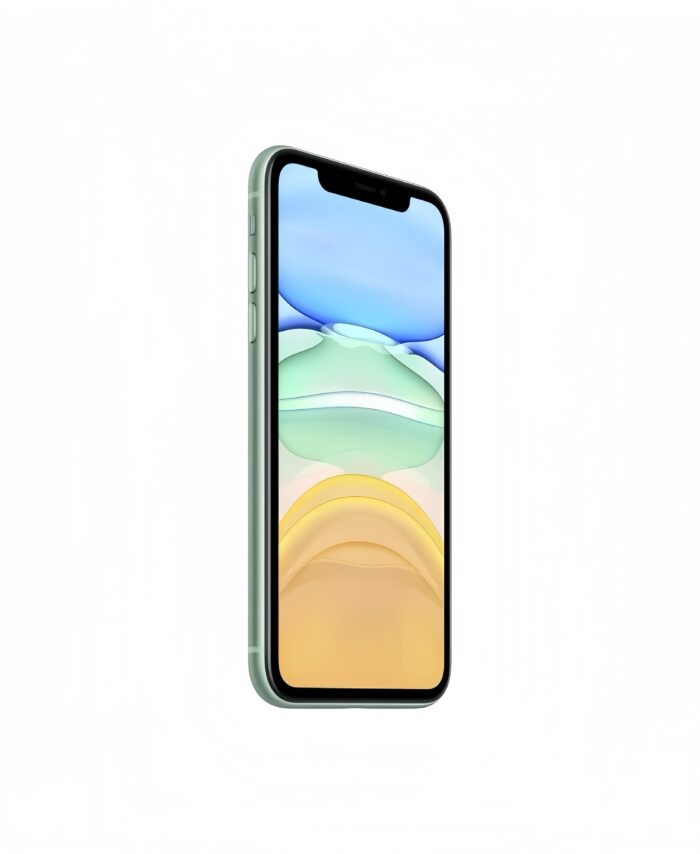 iPhone 11 verde lateral