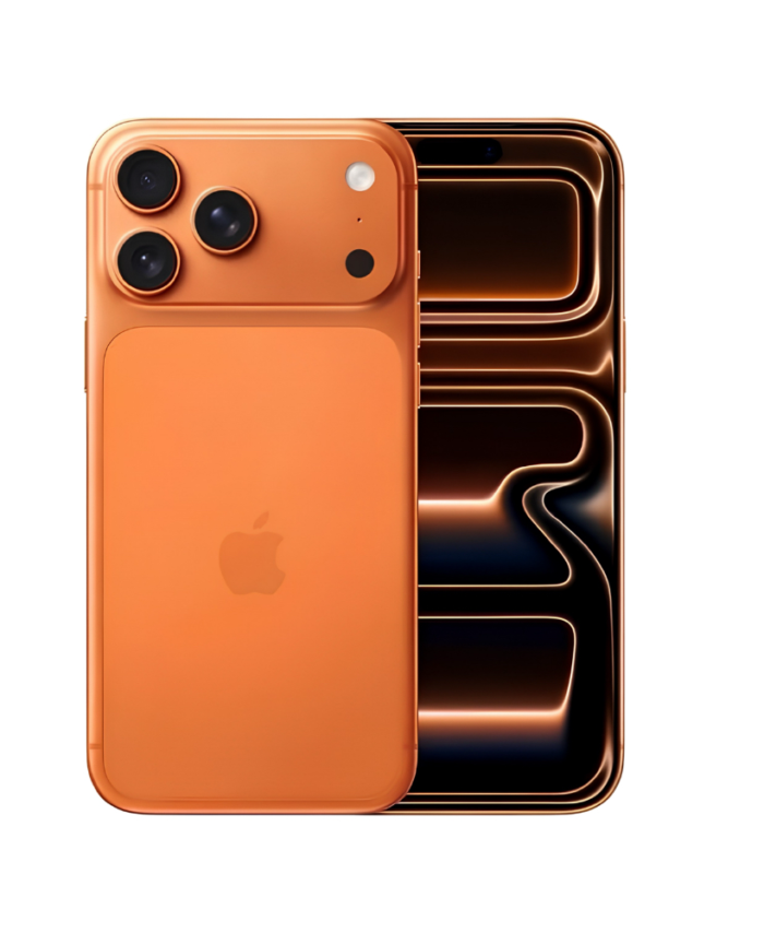 iPhone 17 pro naranja pantalla