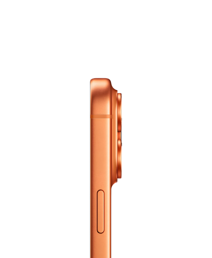 iPhone 17 pro naranja lateral