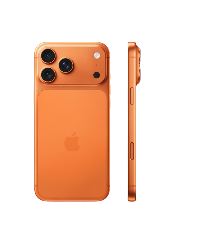iPhone 17 pro naranja parte trasera